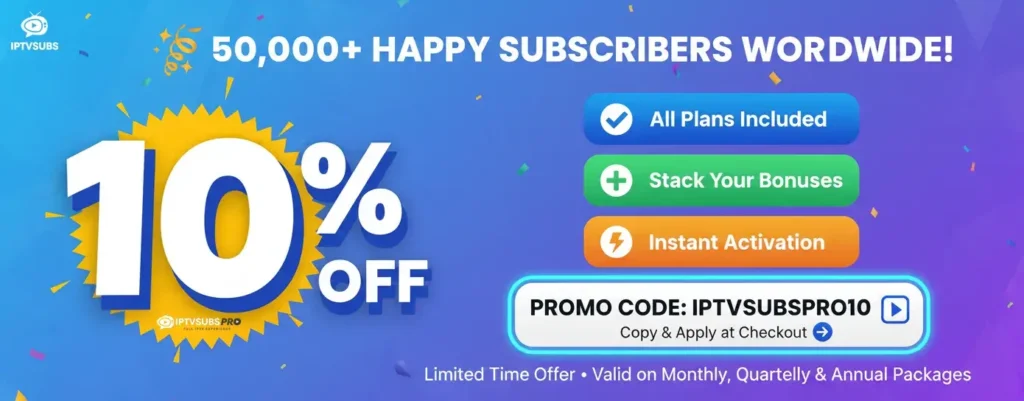 Celebrating our Happy IPTV Subscribers Worldwide now1