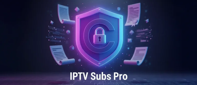 DMCA notice of IPTV Subscription Pro of 2025
