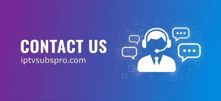 contact IPTV Subscription pro team