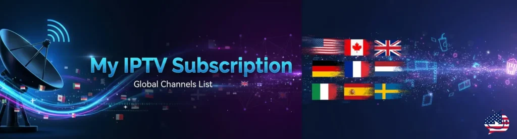 My IPTV Subscription Channels List from Best IPTV in USA for 2026 with IPTV USA Channels list