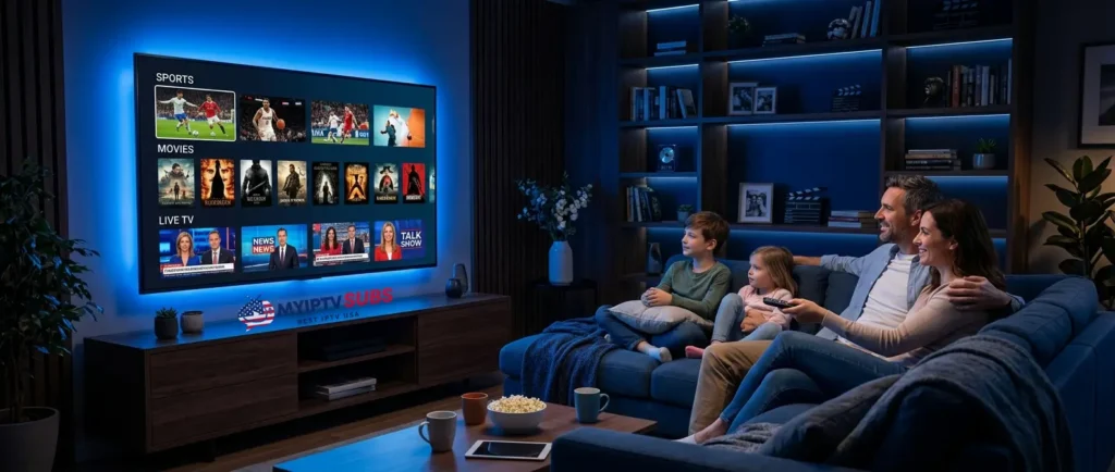 American family enjoy their buy iptv usa subscription from the my iptv usa subs for 2026